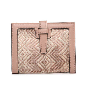 Bessie Canvas Wallet with Slip Closure