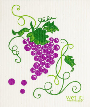 Wet-It! Swedish Cloth - Grapevine