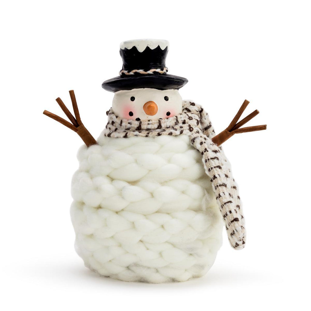 Christmas - Knit Small Snowman Figure