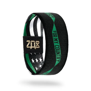 ZOX Wristband - For My Country - Medium Size