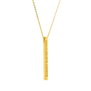 Necklace - Dream Believe Achieve