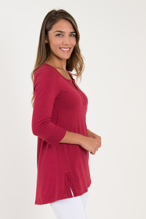 Simply Noelle Waffle Around Top - XSmall (4-6)