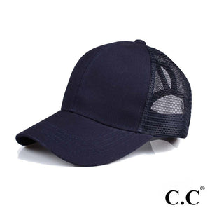 C.C. Pony Cap - Navy