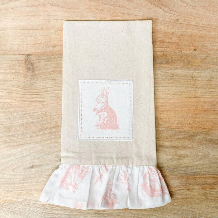 Lily Bunny Ruffle Hand Towel