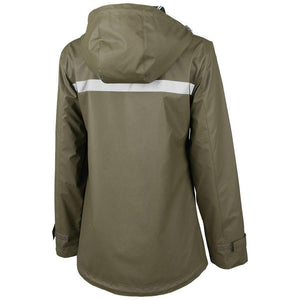 Rainjacket 5996 - Olive/Plaid