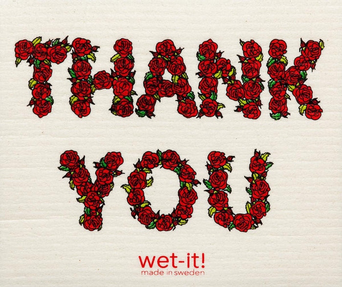 Wet-It! Swedish Cloth - Thank You