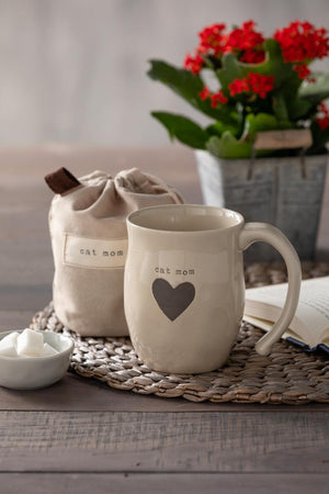 Warm Heart Mug - Cat Mom