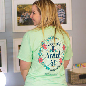 Itsa - Because I Said So - Short Sleeve - Mint