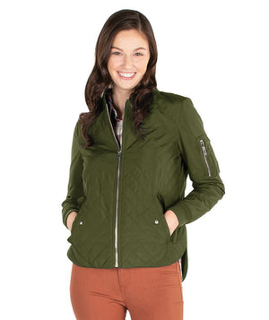 Quilted Boston Jacket 5027 - Olive