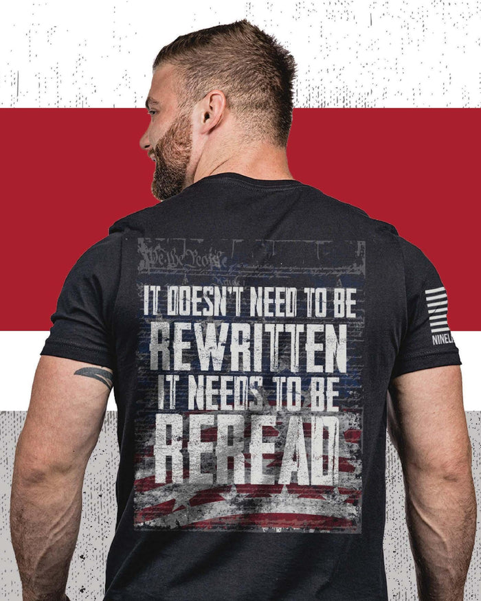 Reread T-Shirt - Navy
