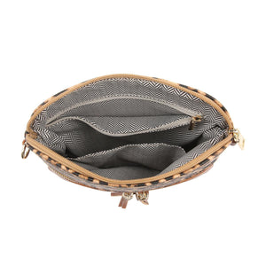 Tara Monogrammable Tassel Zip Crossbody