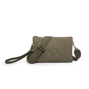 Izzy Quilted Crossbody with Guitar Strap