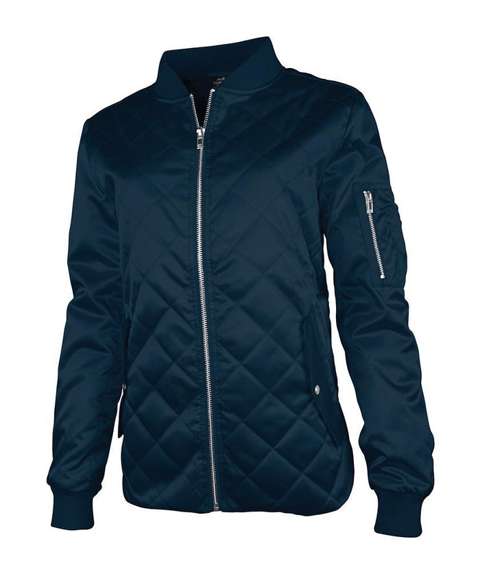 Quilted Boston Jacket 5027 - Navy