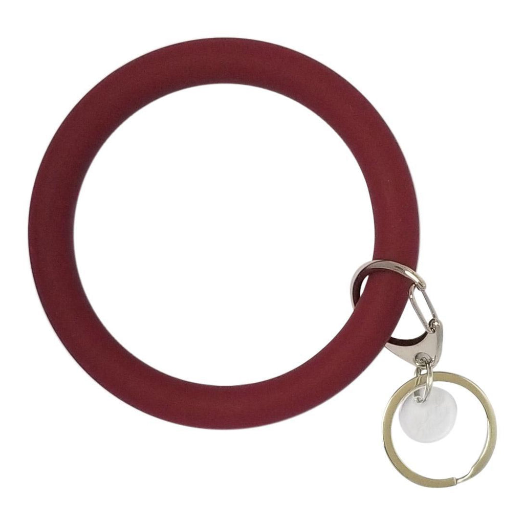 Bracelet Key Chain - Maroon