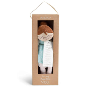 Strong Little Girl Dolls - Brunette Haired Doll