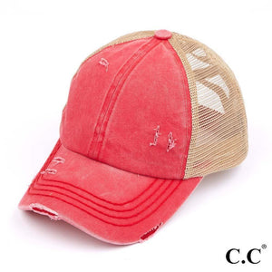 C.C. Criss Cross Pony Cap