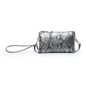 Riley Python Crossbody Wristlet