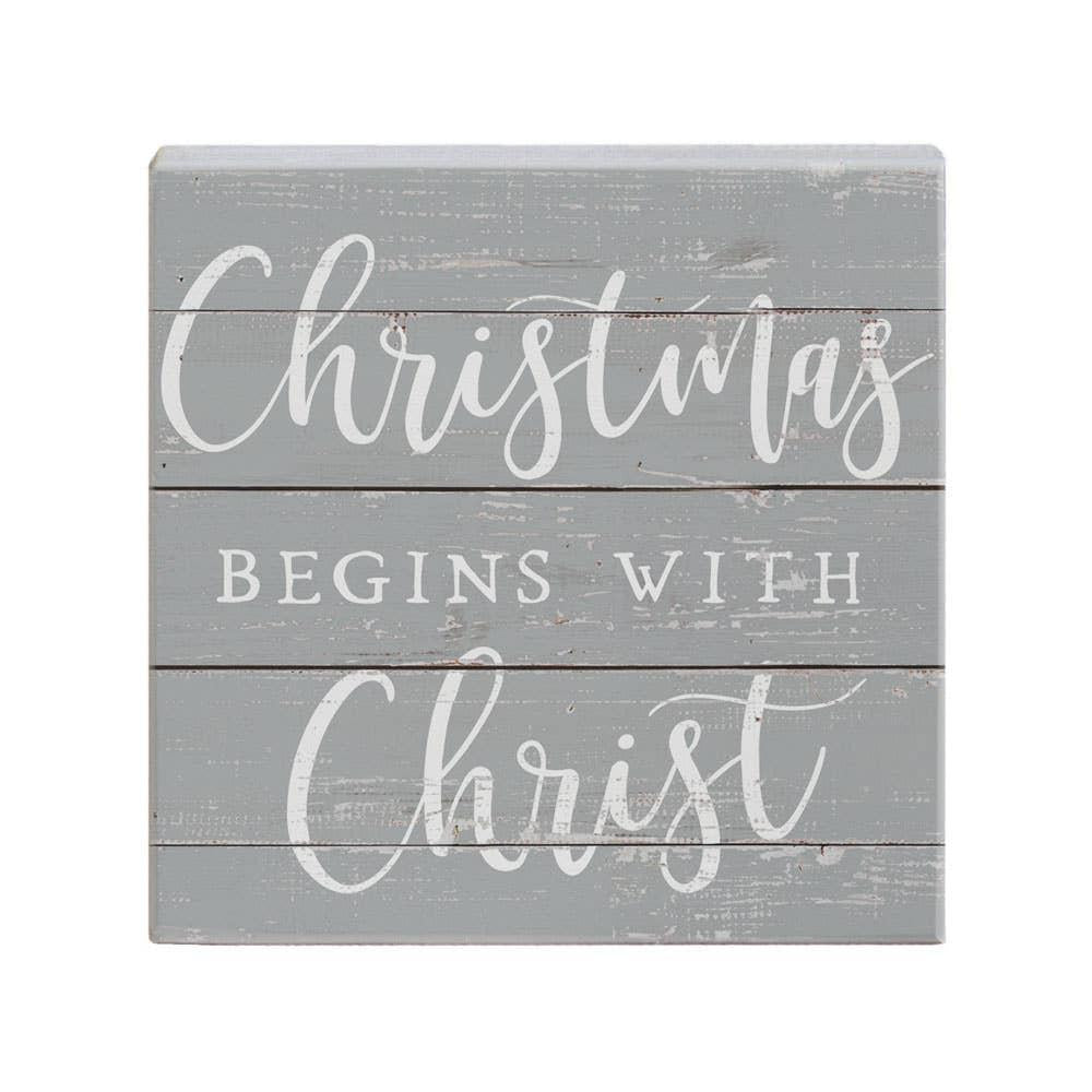 Christmas Begins With Christ - Small Talk Square