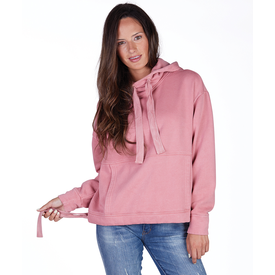 Women's Laconia Hooded Sweatshirt 5153 - Crystal Pink