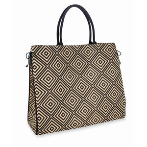 Oversize Burlap Tote