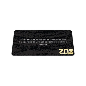 ZOX Wristband - Tomorrow is Not Promised (Stoicism Release) - Medium Size