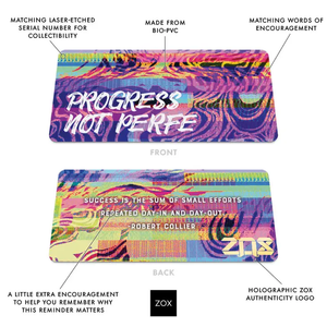 ZOX Wristband - Progress Not Perfection - Kids Size