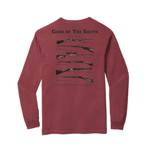 Guns of the South Long Sleeve Tee - Brick