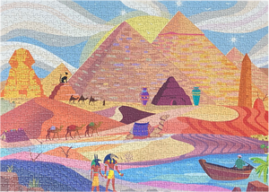Puzzle - Puzzling Pyramids - 1000 Piece
