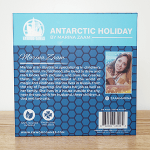 Puzzle - Hexagon Shaped Pieces - Antarctic