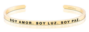 Bracelet - Soy Amor. Soy Luz. Soy Paz.