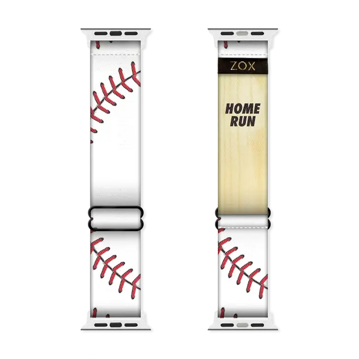 ZOX Apple Watch Band - Home Run Baseball