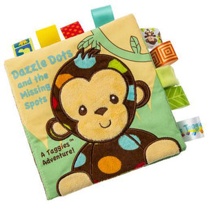 Taggies Dazzle Dots Monkey Soft Book - 6" x 6"