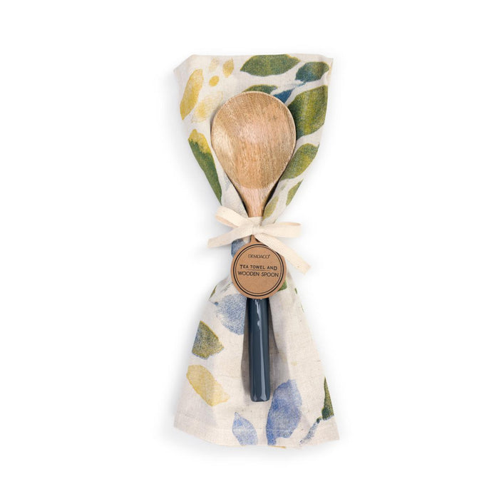 Kitchen Towel & Utensil Set - Spring Leaves