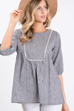 Zahara Blouse - Black