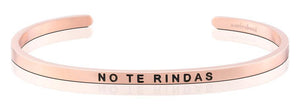 Bracelet - No Te Rindas