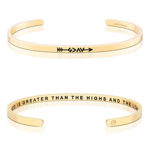 Bracelet - God is Greater Than the Highs and the Lows