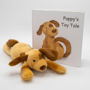 Board Book - Puppy's Toy Tale - 8" x 8"