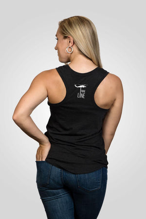 Neon Jeep Women's Racerback Tank - Black