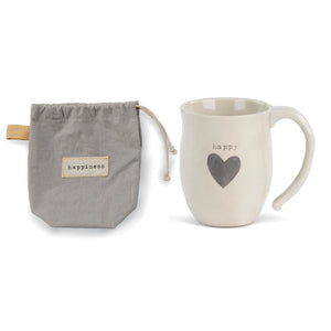 Warm Heart Mug - Happy