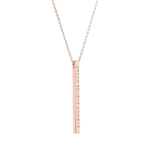 Necklace - Dream Believe Achieve