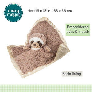 Putty Nursery Sloth Character Blanket - 13" x 13"