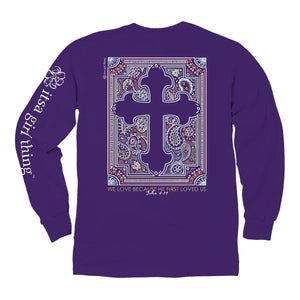 Itsa - Knockout Cross - Long Sleeve - Purple
