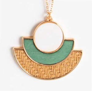 Simply Noelle Island Breeze Geometric Necklace