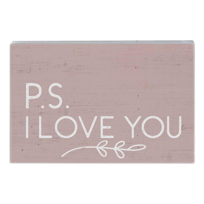 PS I Love You - Small Talk Rectangle