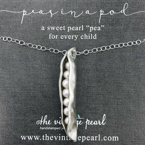 Necklace - Sweet Peas In A Pod