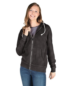 Camden Full Zip Hoodie Sweatshirt 9037 - Vintage Black