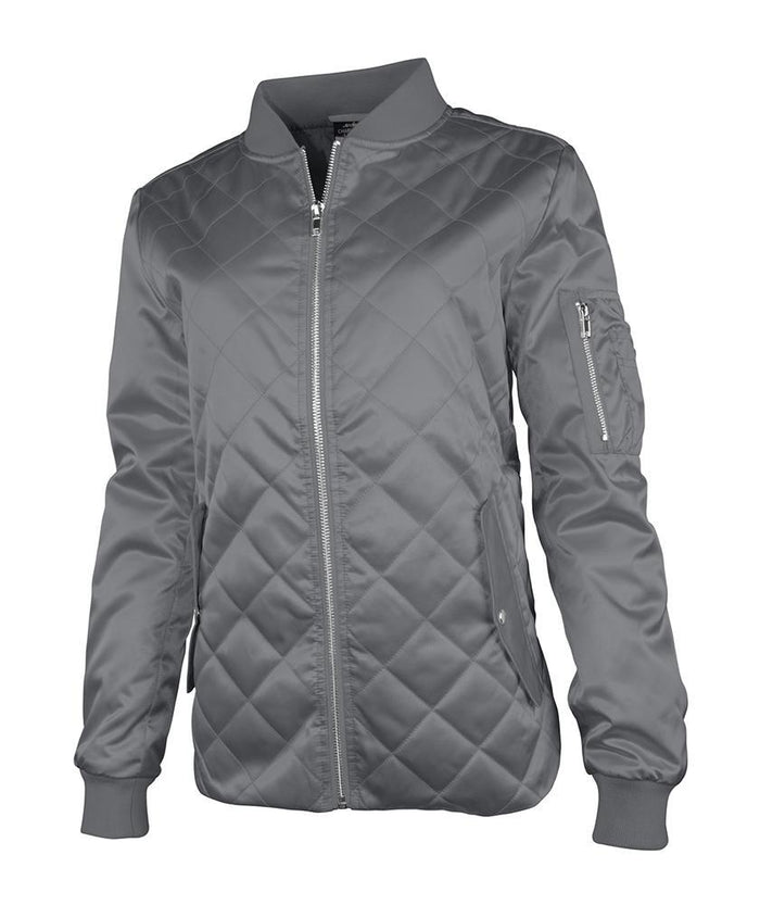 Quilted Boston Jacket 5027 - Grey