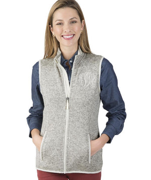 Pacific Heathered Vest 5722 - Light Grey