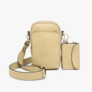 Parker 3 Compartment Crossbody w/ Pouch