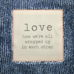 Love Foot Pocket Blanket